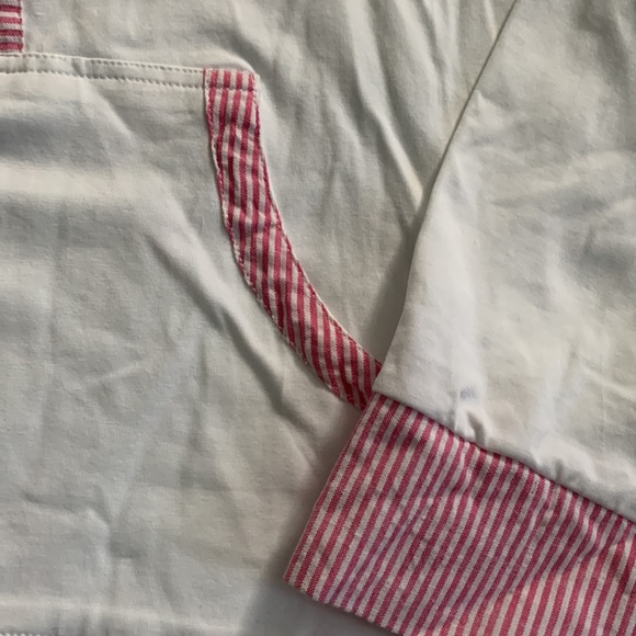 Duffield Lane pink seersucker popover - Picture 4 of 6